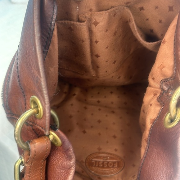 Fossil explorer Brown Pebbled Leather #ZB5503 - Picture 7 of 10